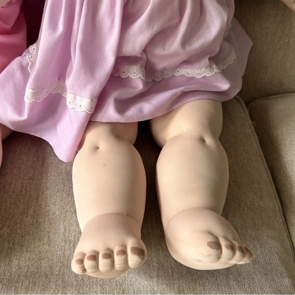 Vintage 1980’s handmade Cabbage patch dolls  27”